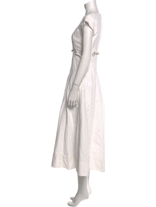 Tory Burch Bateau Neckline Long Dress
