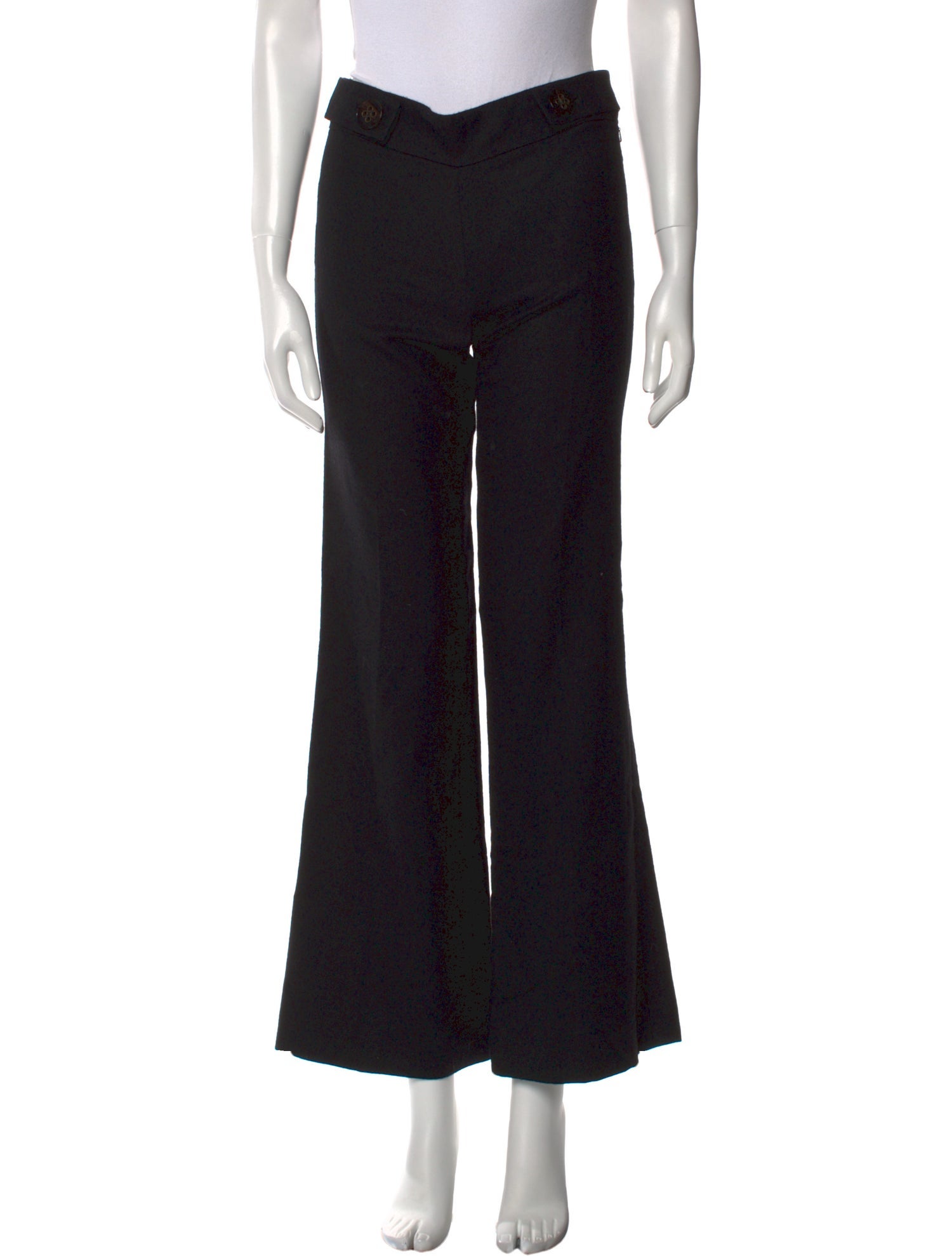 Tory Burch Wool Wide Leg Pants