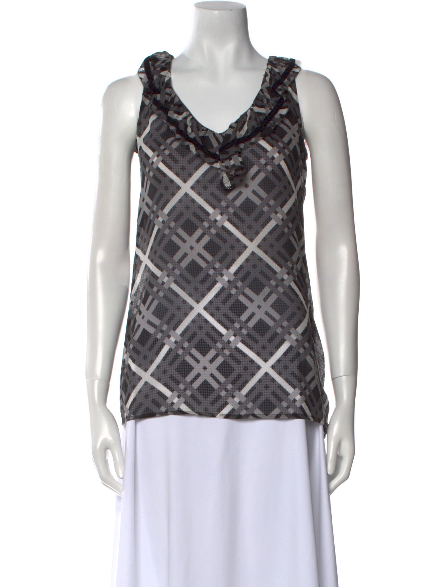 Tory Burch Silk Printed Top