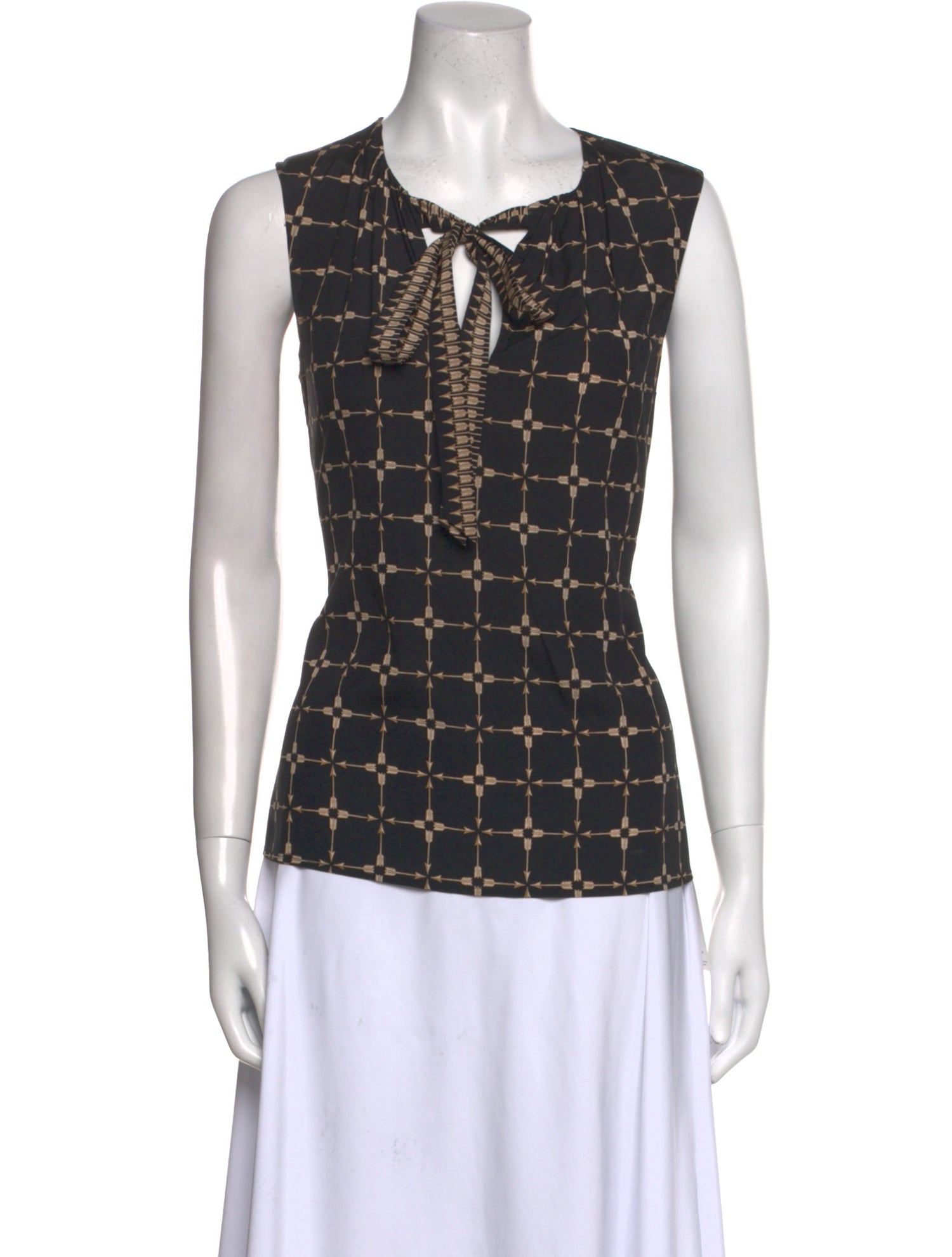 Tory Burch Silk Printed Top