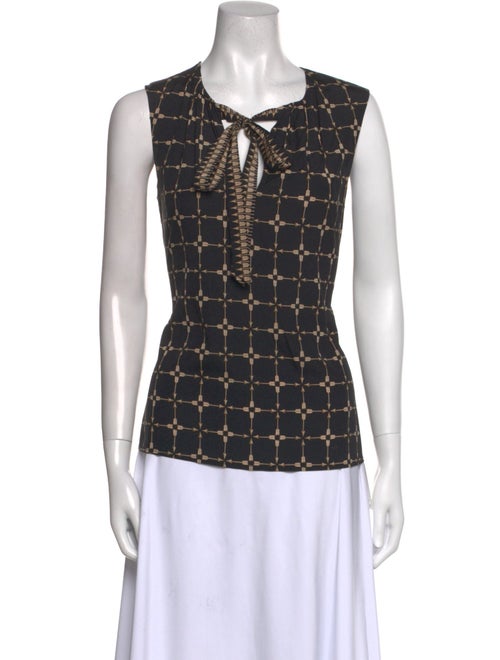 Tory Burch Silk Printed Top