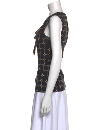 Tory Burch Silk Printed Top