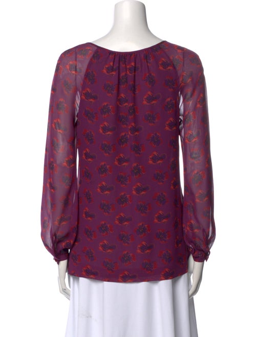 Tory Burch Silk Printed Blouse