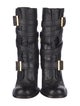Tory Burch Leather Moto Boots