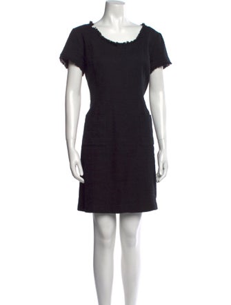 Tory Burch Scoop Neck Mini Dress