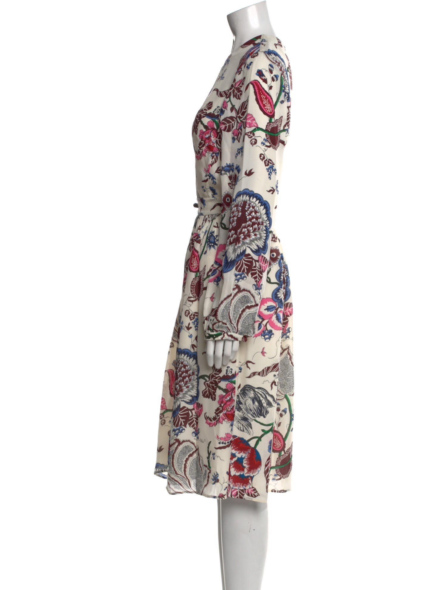 Tory Burch Silk Midi Length Dress