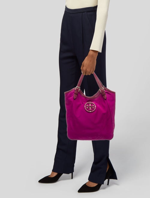 Tory Burch Nylon Top Handle Bag
