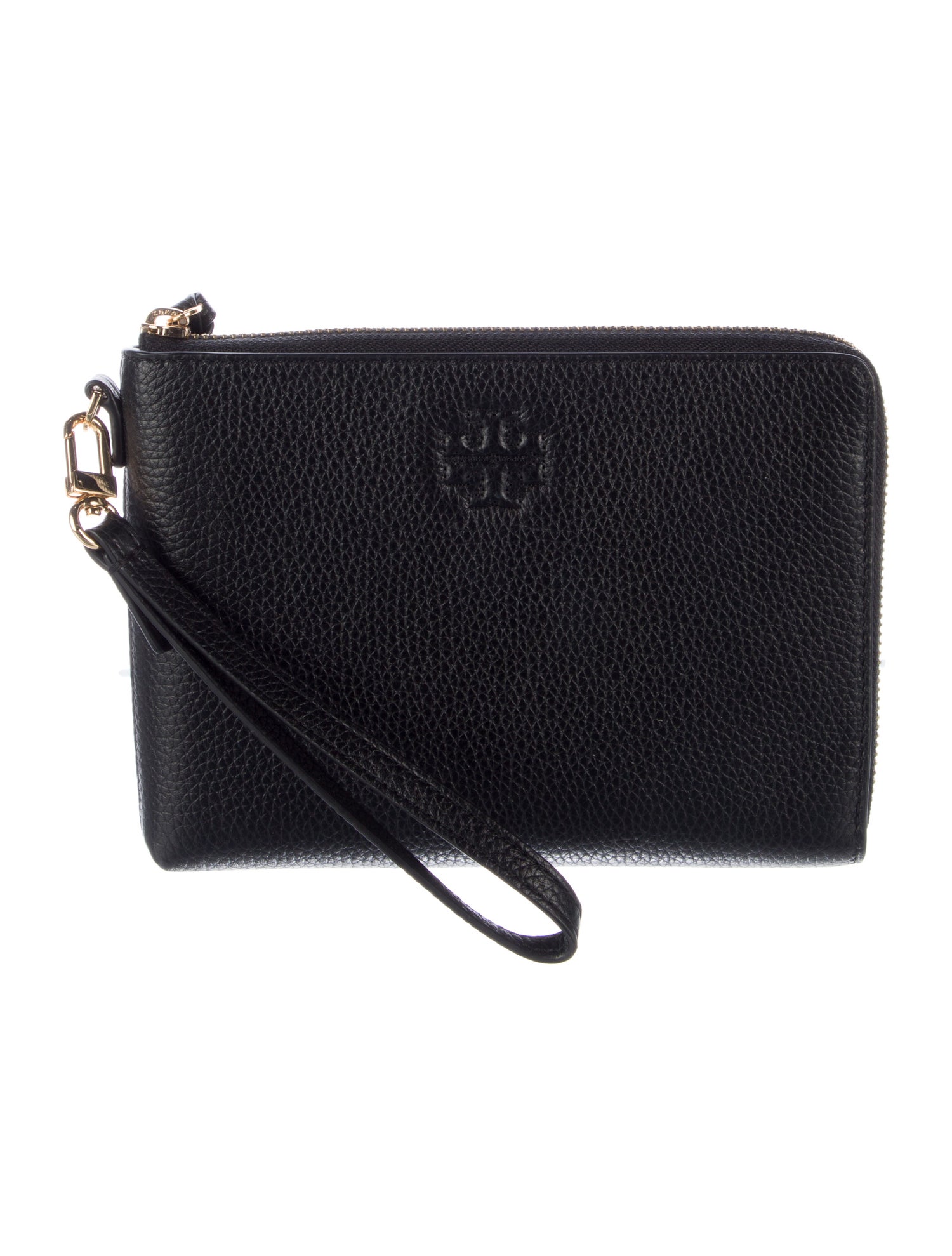 Tory Burch Leather Wristlet
