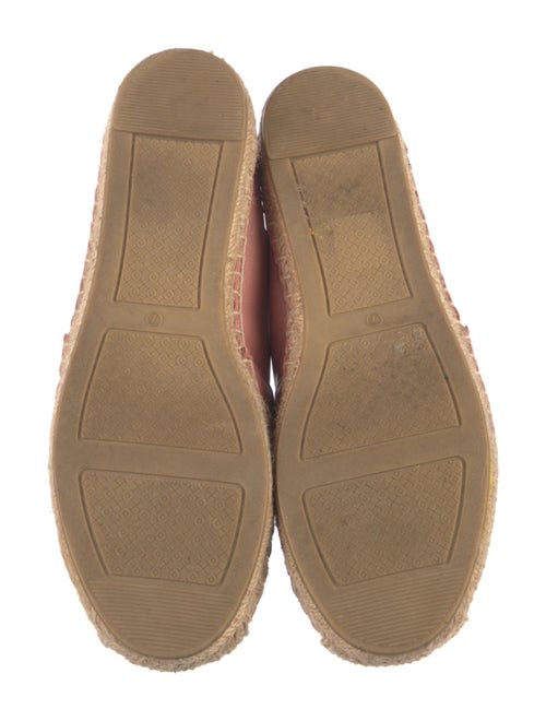 Tory Burch Leather Braided Accents Espadrilles
