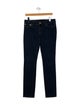 Tory Burch Low-Rise Skinny Leg Jeans