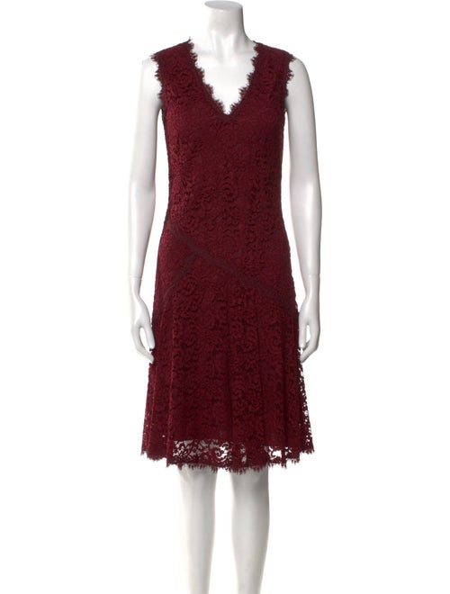 Tory Burch Lace Pattern Knee-Length Dress