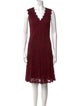 Tory Burch Lace Pattern Knee-Length Dress