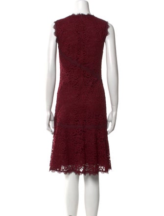 Tory Burch Lace Pattern Knee-Length Dress