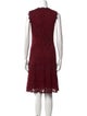 Tory Burch Lace Pattern Knee-Length Dress