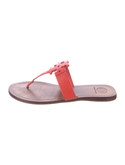 Tory Burch Leather T-Strap Sandals