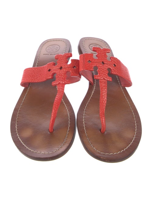Tory Burch Leather T-Strap Sandals