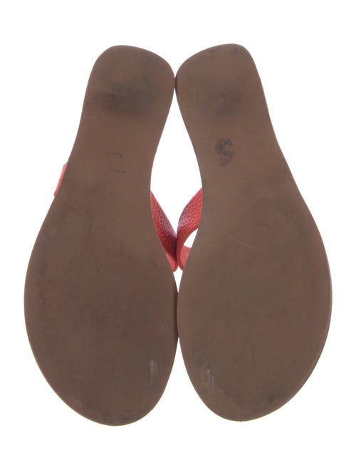 Tory Burch Leather T-Strap Sandals