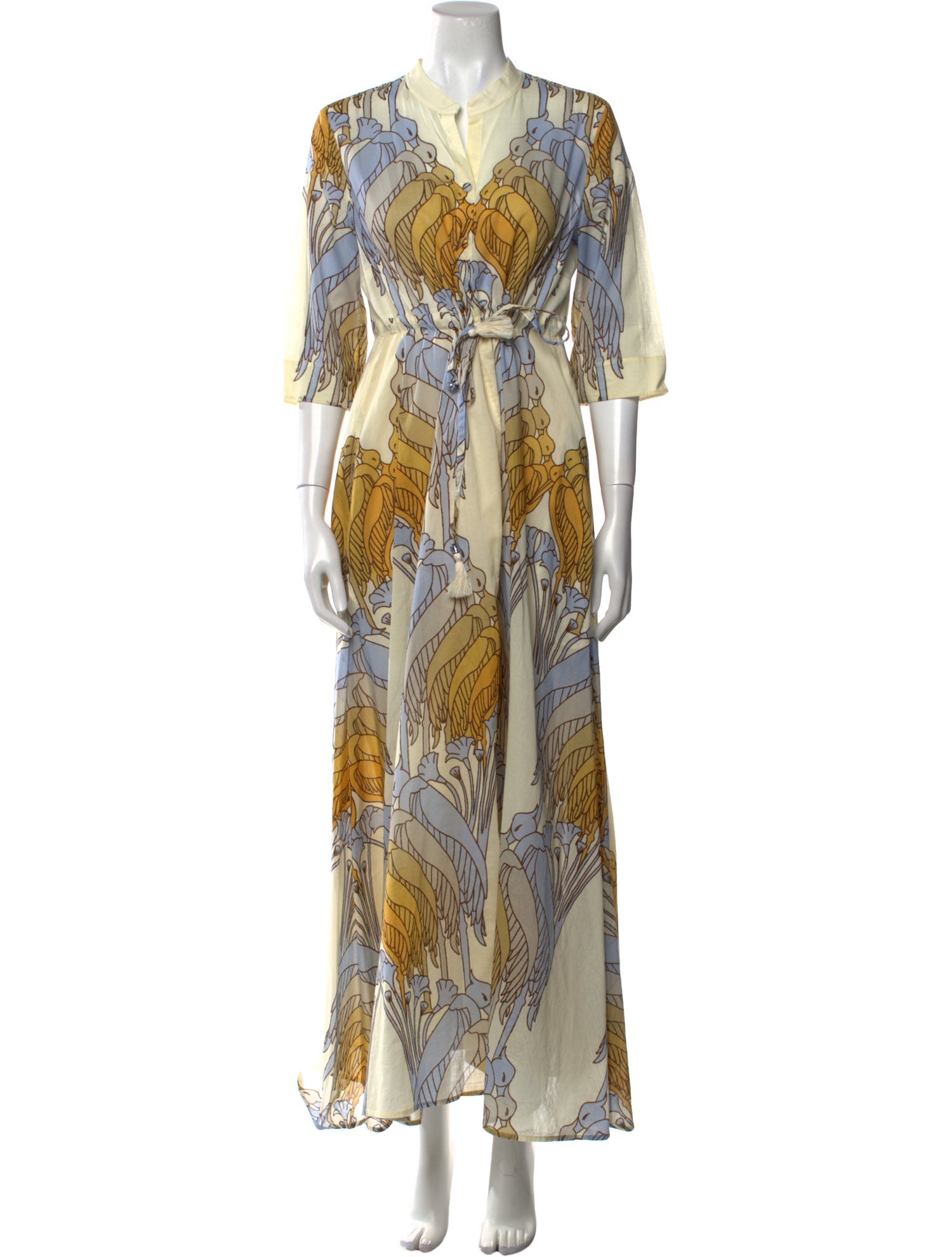 Tory Burch Printed Long Dress