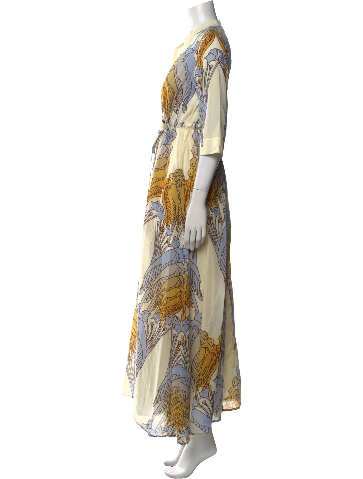 Tory Burch Printed Long Dress