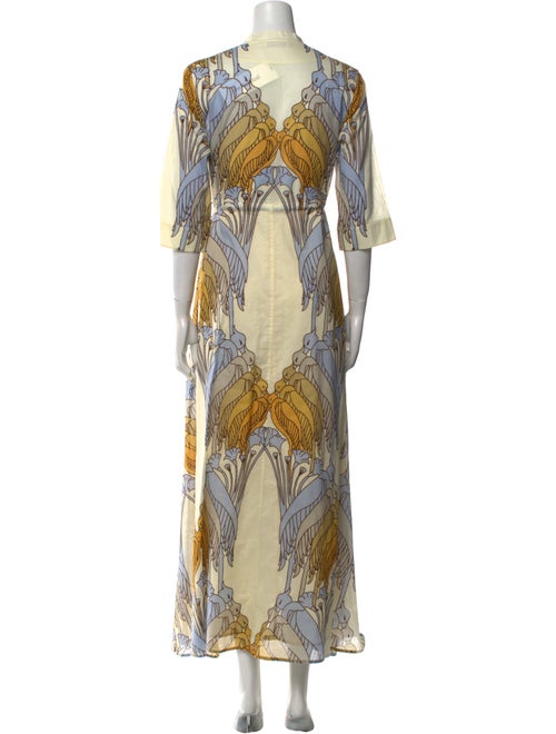 Tory Burch Printed Long Dress