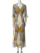 Tory Burch Printed Long Dress