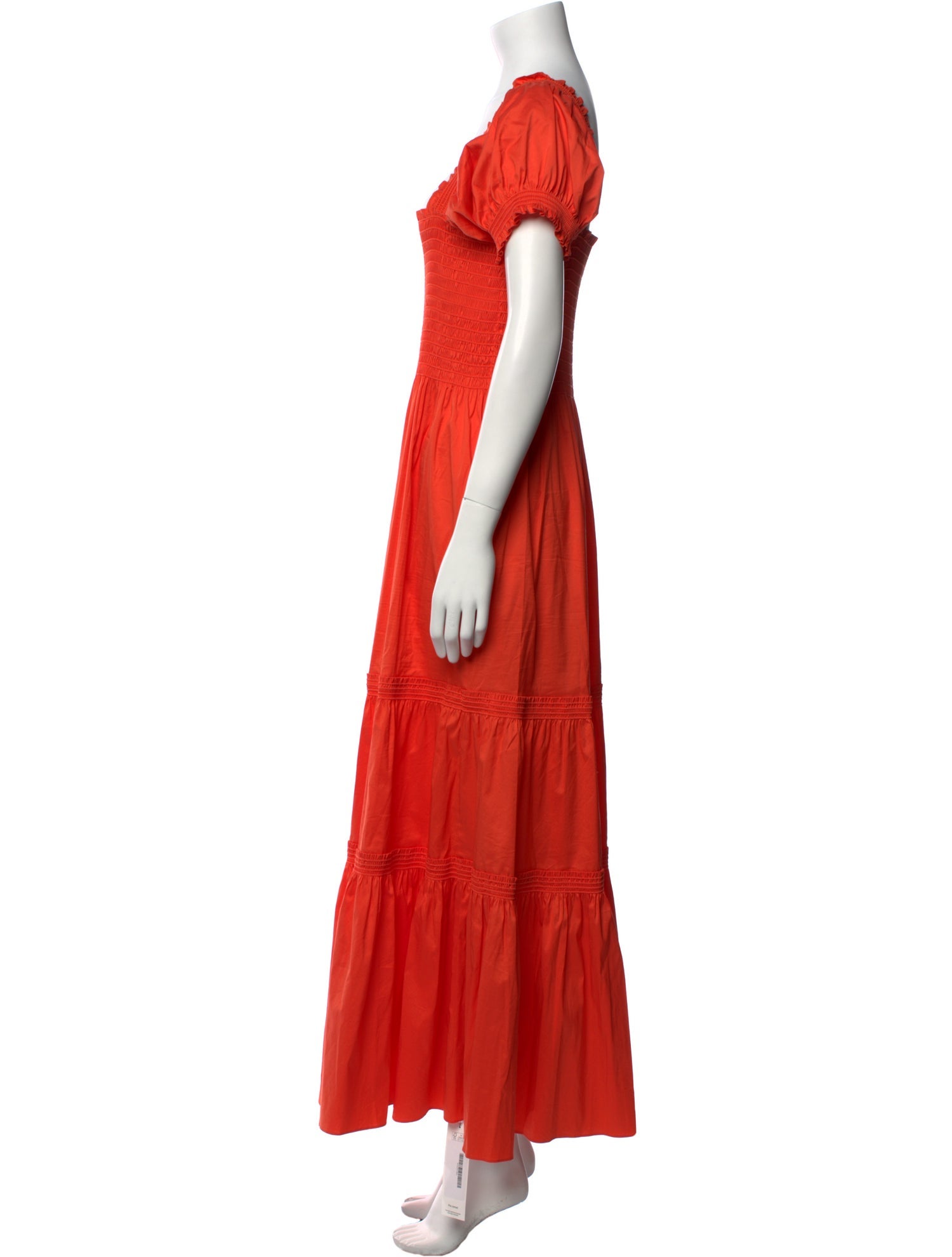 Tory Burch Square Neckline Long Dress