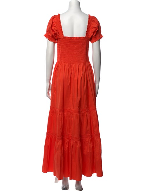 Tory Burch Square Neckline Long Dress