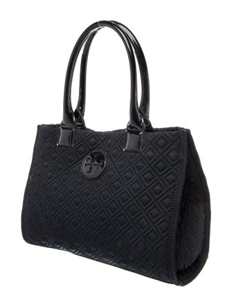 Tory Burch Quilted Top Handle Bag