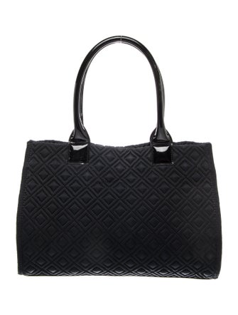 Tory Burch Quilted Top Handle Bag