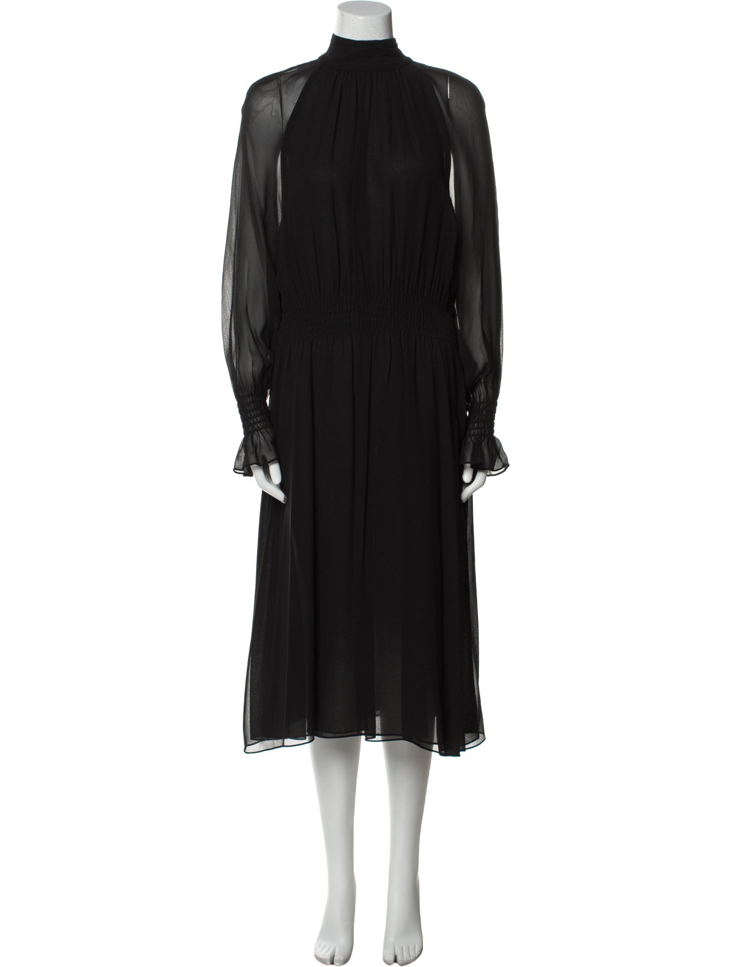 Tory Burch Silk Midi Length Dress