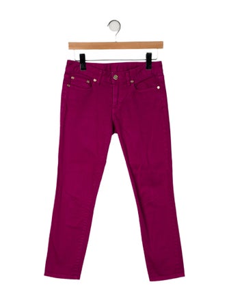 Tory Burch Mid-Rise Skinny Leg Jeans