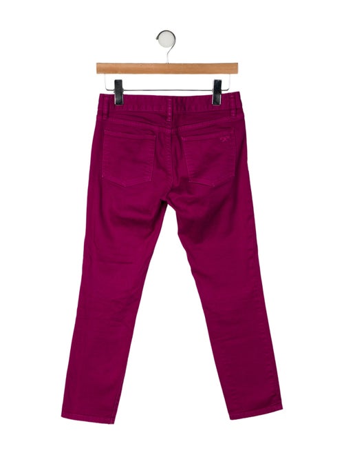 Tory Burch Mid-Rise Skinny Leg Jeans