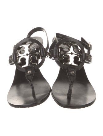 Tory Burch Leather Slingback Sandals