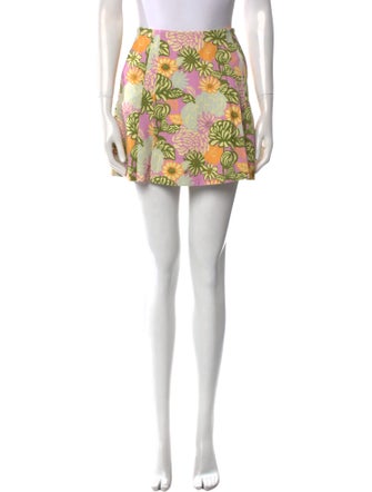 Tory Burch Printed Mini Shorts