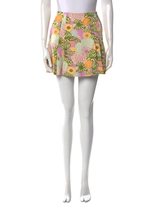 Tory Burch Printed Mini Shorts