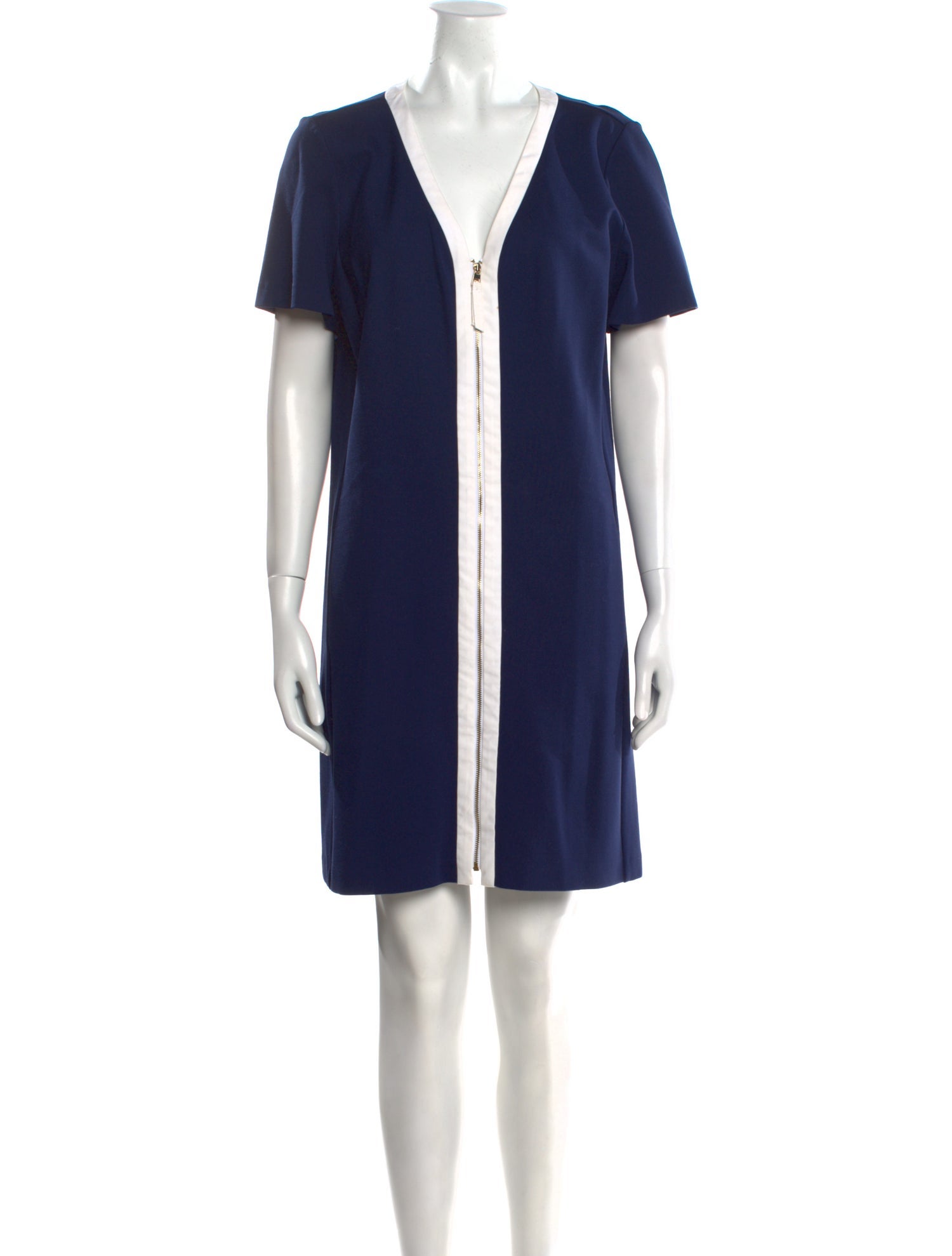 Tory Burch V-Neck Mini Dress