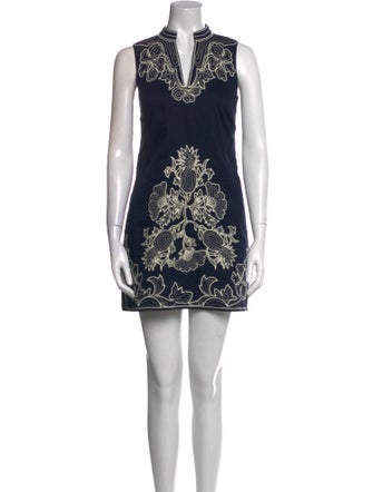 Tory Burch Printed Mini Dress