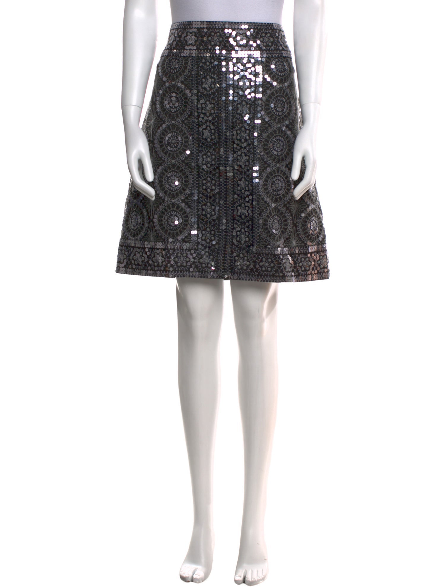 Tory Burch Printed Knee-Length Skirt