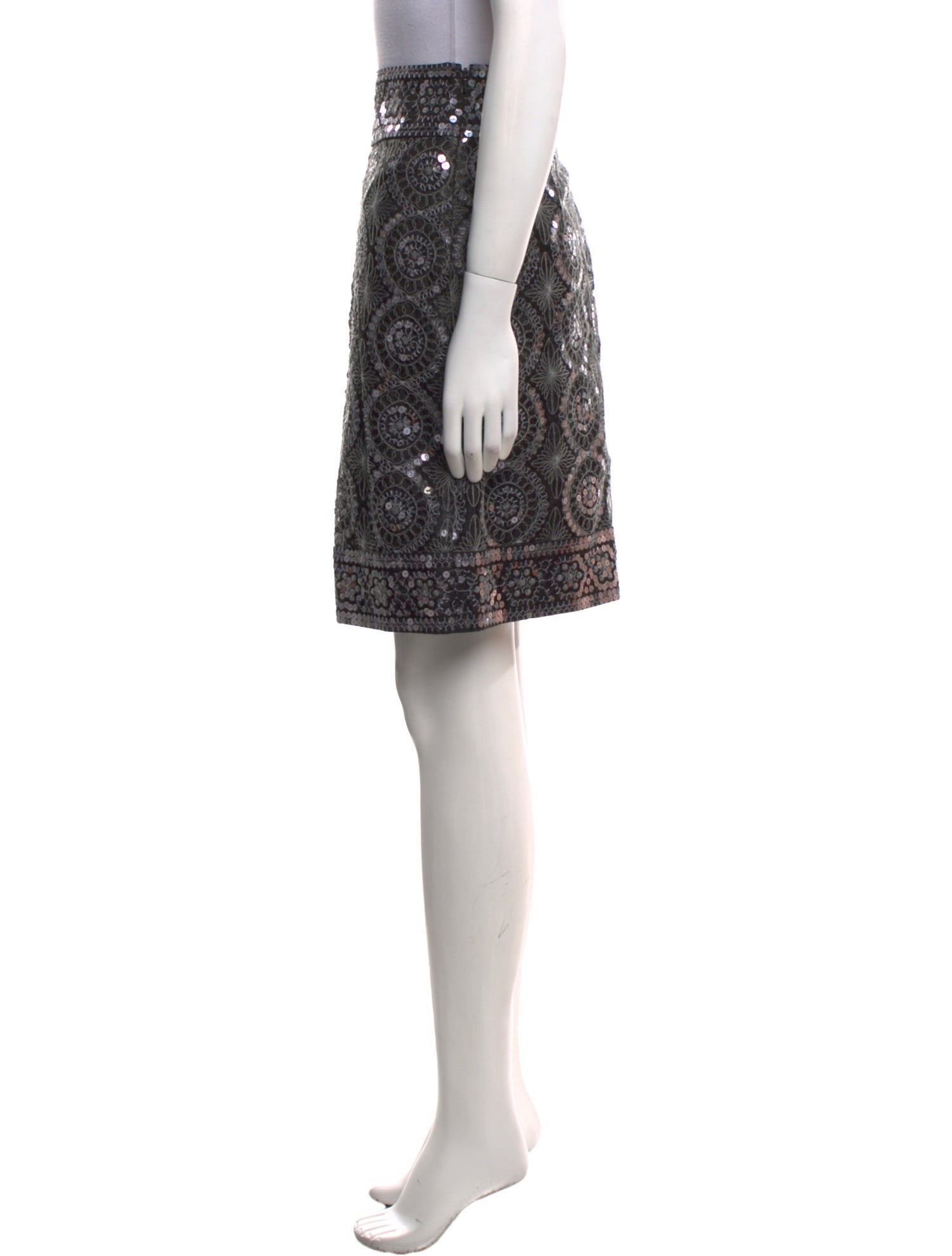 Tory Burch Printed Knee-Length Skirt