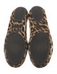 Tory Burch Patent Leather Animal Print Ballet Flats