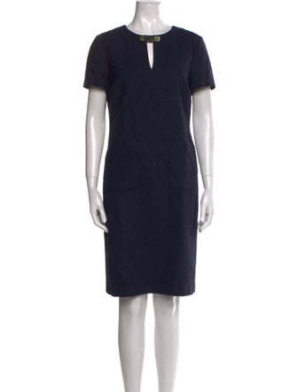 Tory Burch Crew Neck Knee-Length Dress