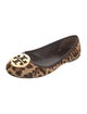 Tory Burch Ponyhair Animal Print Ballet Flats