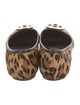 Tory Burch Ponyhair Animal Print Ballet Flats