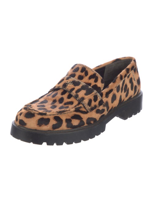 Tory Burch Ponyhair Animal Print Loafers