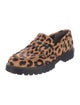 Tory Burch Ponyhair Animal Print Loafers