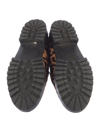 Tory Burch Ponyhair Animal Print Loafers