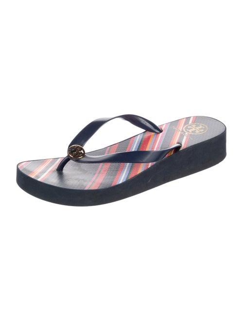 Tory Burch Rubber Printed Slides