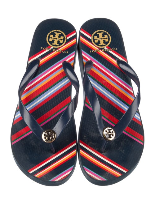 Tory Burch Rubber Printed Slides