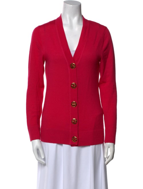 Tory Burch Merino Wool V-Neck Sweater