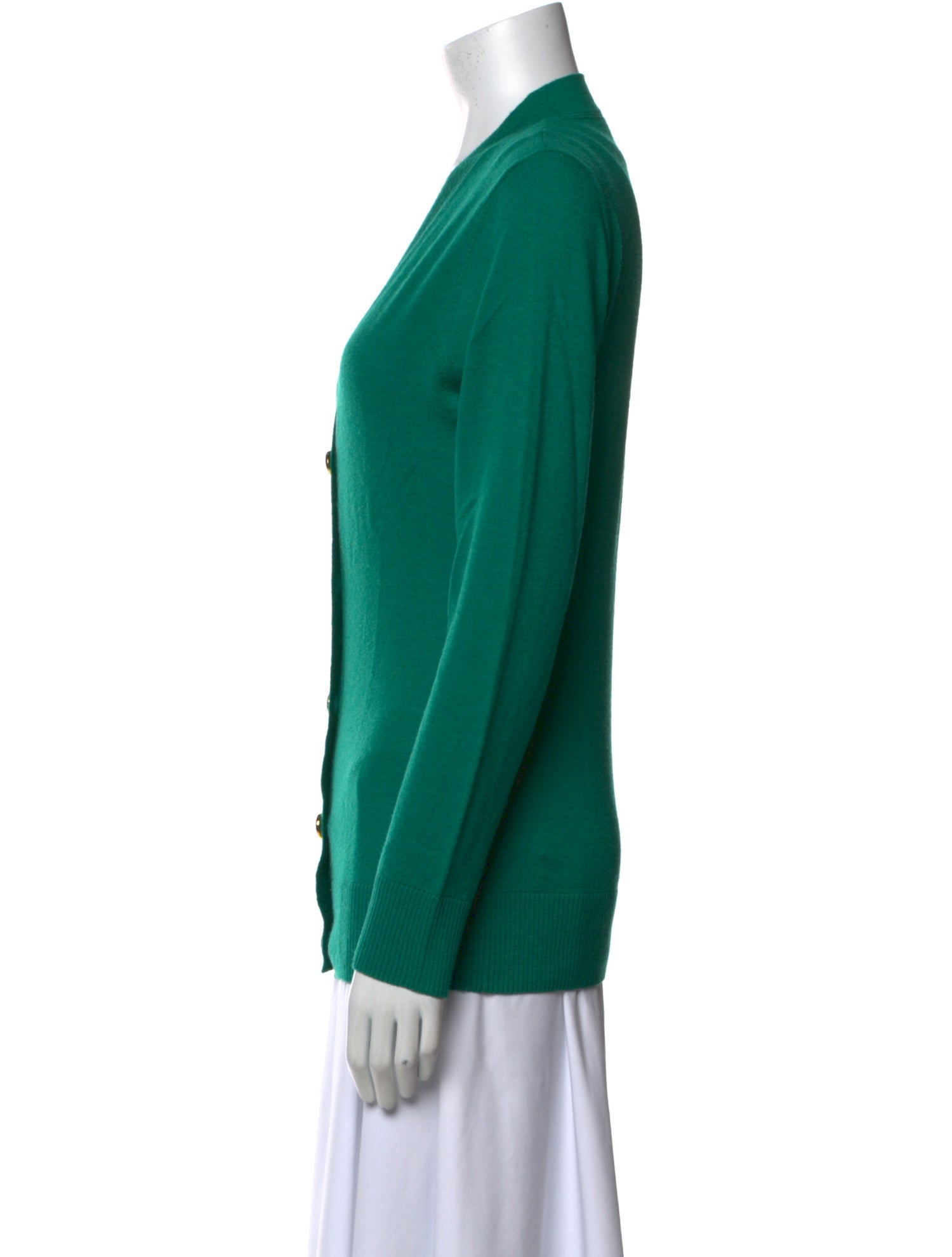 Tory Burch Merino Wool V-Neck Sweater